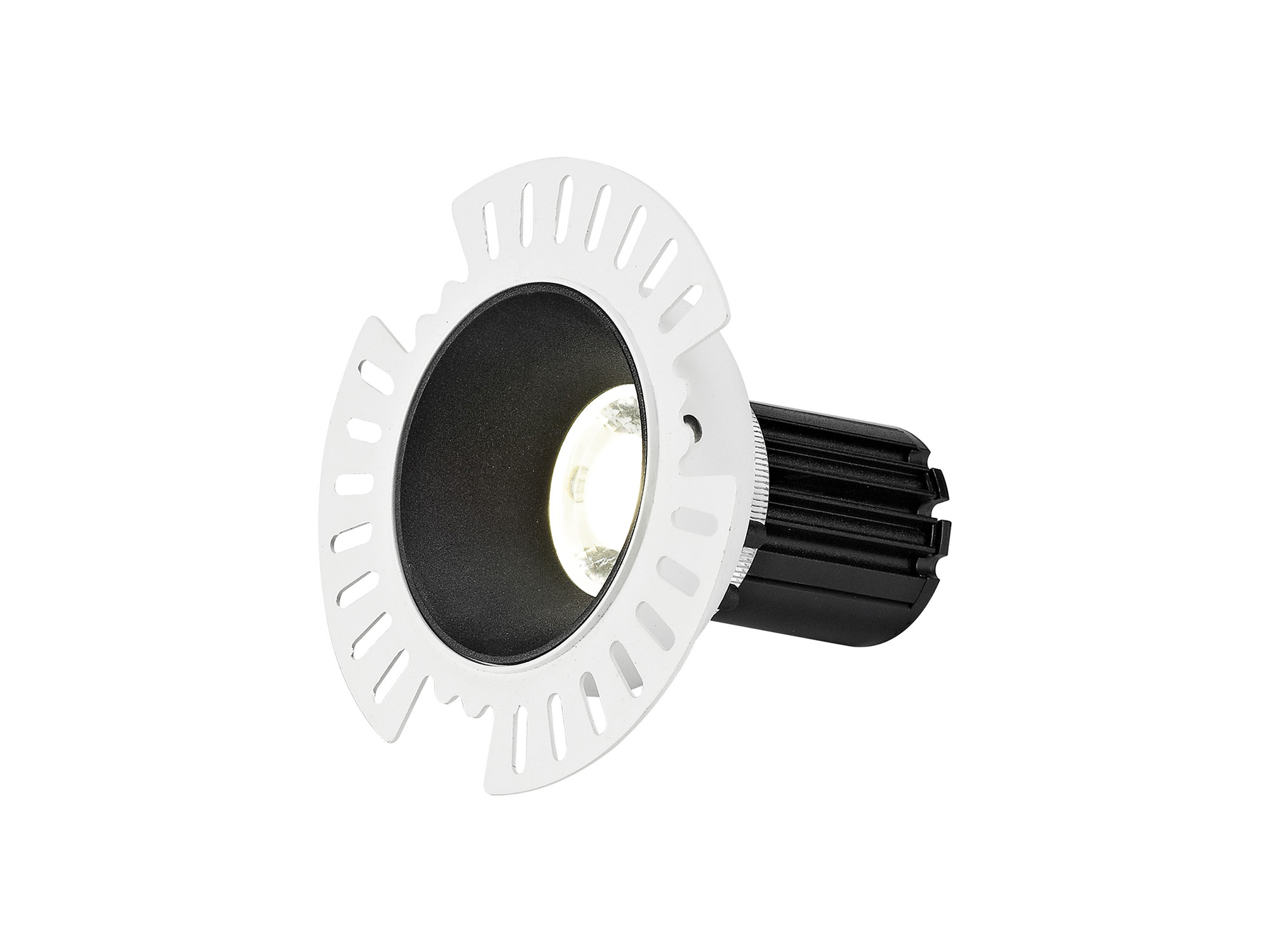 DM200961  Basy 10 Tridonic powered 10W 2700K 750lm 12° CRI>90 LED Engine Black Fixed Recessed Spotlight, IP20